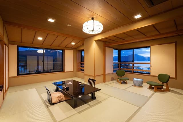 Lake Tazawa view Japanese-style room , meals in a private dining room, Non Smoking