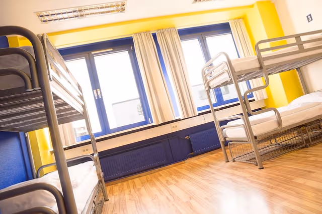 Bed in 4 Bed Dorm - Shared Bathrooms