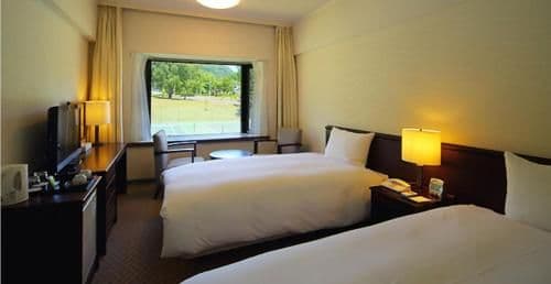 Deluxe Mountain View Twin Bed