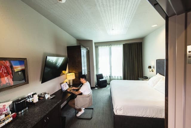 Deluxe Single Room, 1 King Bed, City View