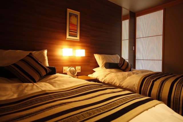 Japanese-Style Special with Open-Air Bath, with 2 Semi-double Beds