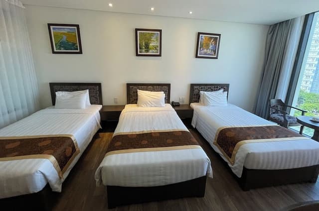 Deluxe Triple Room, Beach View