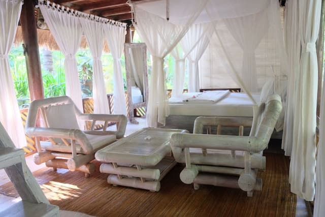 Two Bedroom Villa (with Fan & shared bathroom)