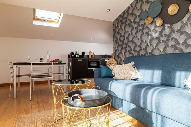 Romantic Apartment, Ensuite, Mountain View (En Bord de Plage)