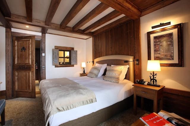 Chambre double avec Balcon et Vue Piste