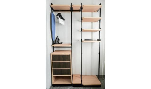 Premium Kitchenette Room with Two Queen Beds and Balcony