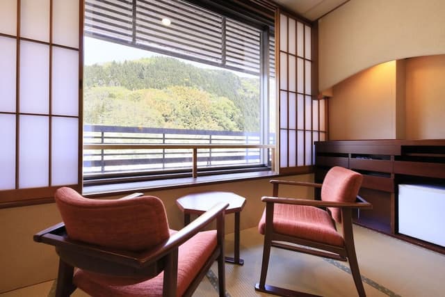 [River view] Japanese-style room 10 tatami with bath, Non Smoking
