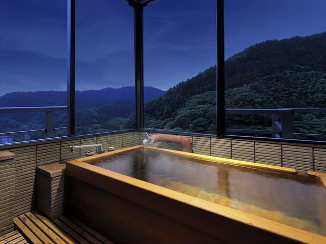 Japanese-style room 12 tatami private hot spring bath, Non Smoking