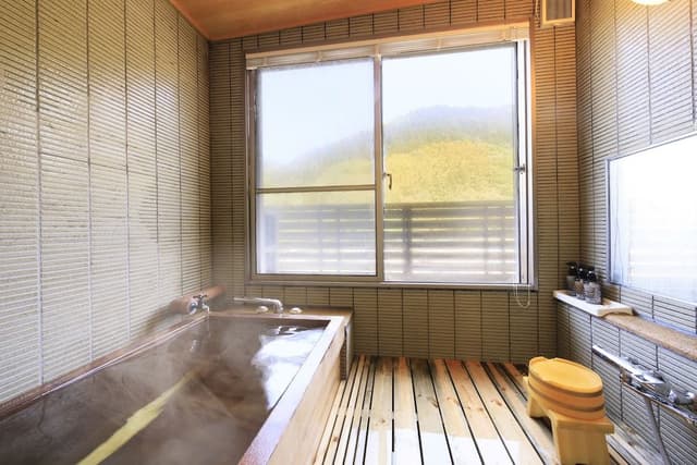 Japanese Western-style room private hot spring bath, Non Smoking