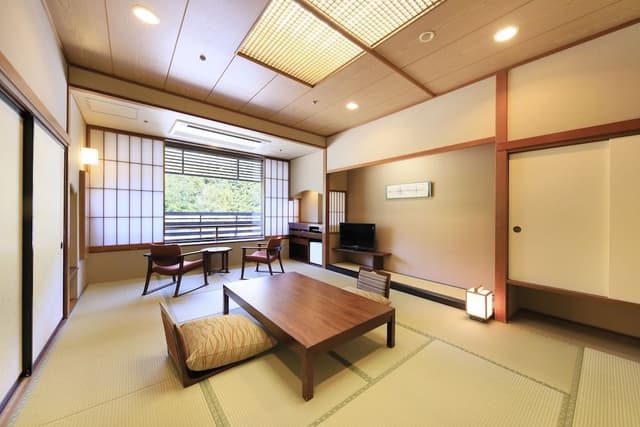 [River view] Japanese-style room 10 tatami with bath, Non Smoking