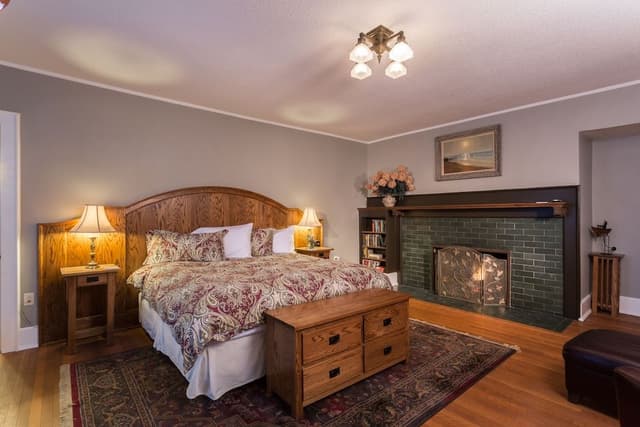 Room, 1 King Bed, Fireplace (Sheldon Room with Steam Shower)