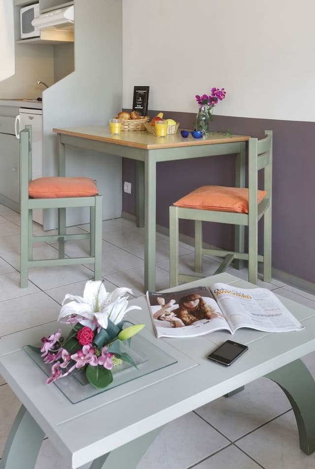 Studio 4 personnes avec coin nuit