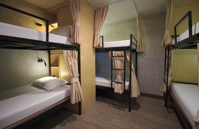 A Bed in Female Dormitory