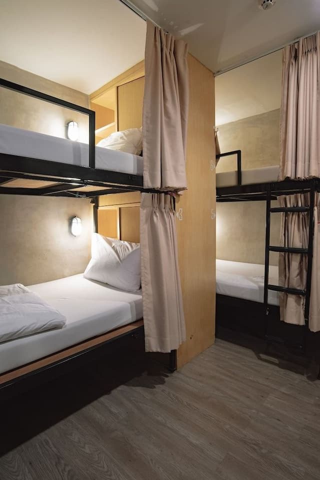 A Bed in Female Dormitory
