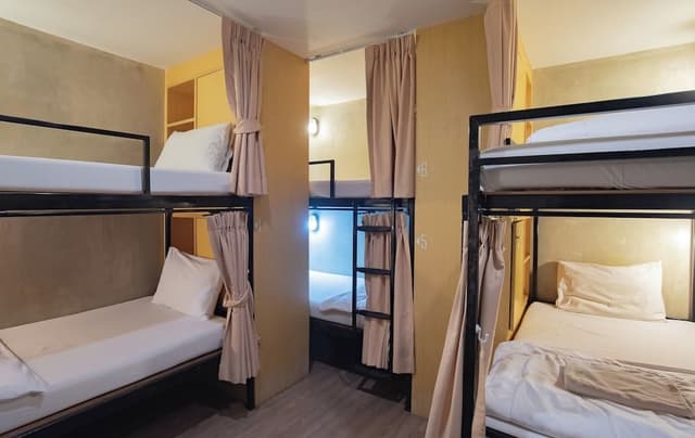 A Bed in Female Dormitory