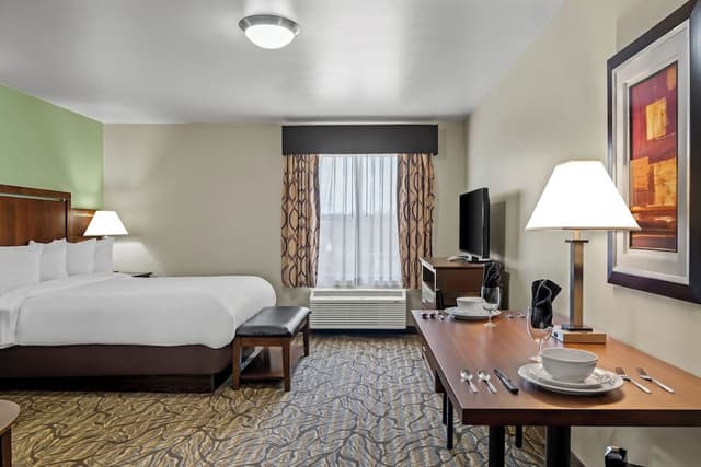 Comfort Suite, 1 Queen Bed, Accessible Roll-in Shower