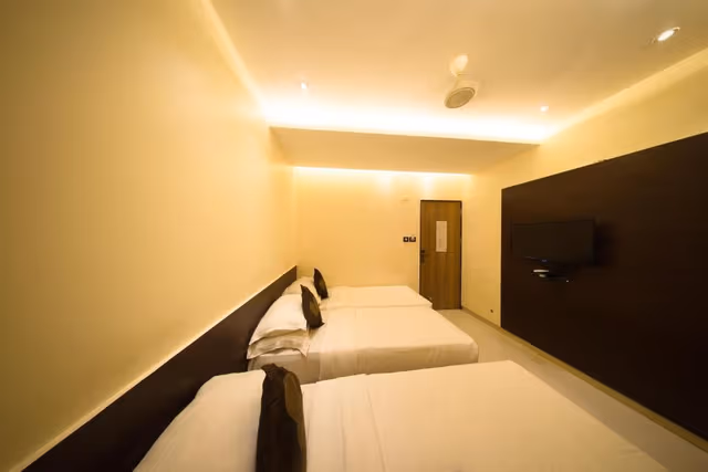 Triple Bed Non AC Room
