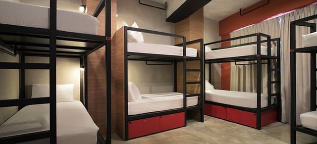 Top Bunk in Mixed Dormitory