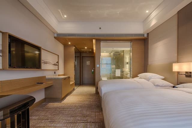 Deluxe Room, 2 Twin Beds, City View