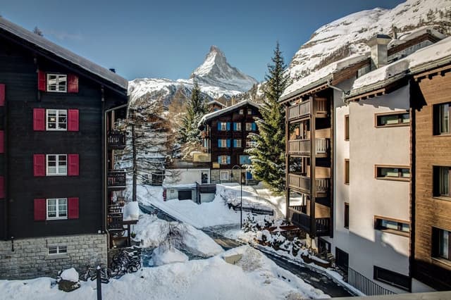 Boutique Studio South wit Matterhorn view
