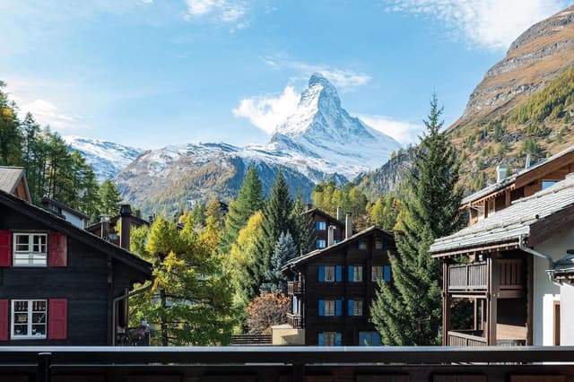Boutique Studio South wit Matterhorn view