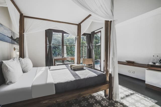 Two Bedrooms Garden view pool villa.