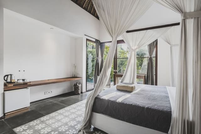 Two Bedrooms Garden view pool villa.