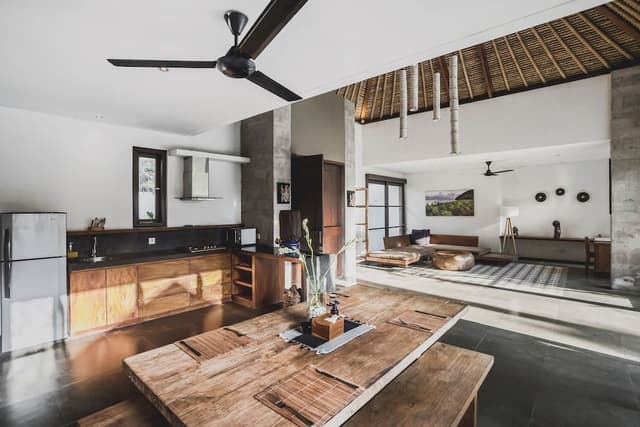 Two Bedrooms Garden view pool villa.