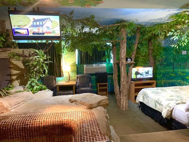 Sherwood Forest, 1 King Bed (Downstairs)