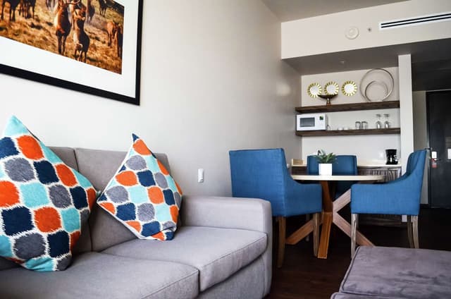 1 KING MICROWV/FRIDGE/WET BAR SUITE NS