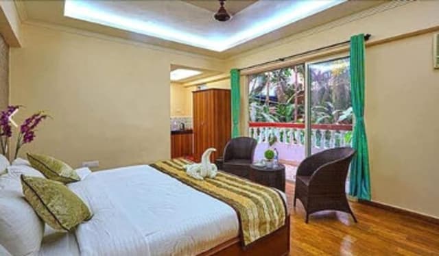 Deluxe Double Room, Smoking, Garden View
