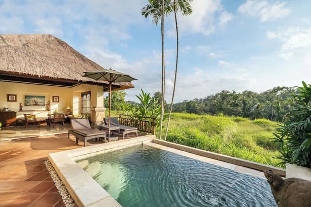 One Bedroom Pool Villa with Rice Field View
