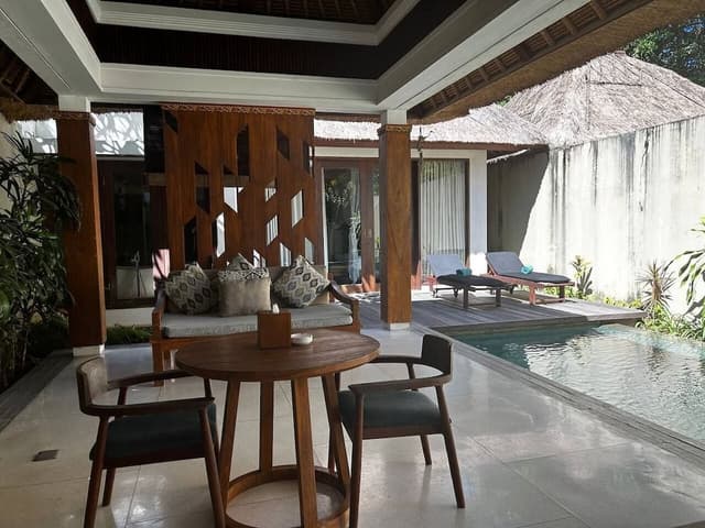 Deluxe Villa, 1 King Bed, Private Pool, Garden Area