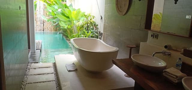 Premier Villa, 1 King Bed, Private Pool, Garden Area