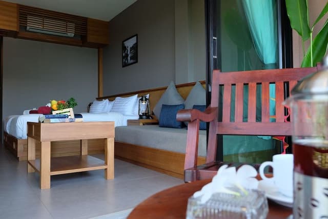 Deluxe Double Room, Garden View