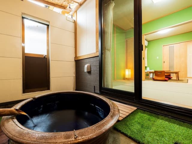 Annex Japanese Western Room with Hot Spring Indoor Bath [Suisen], Non Smoking