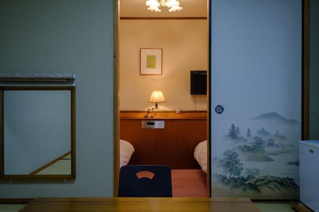 Japanese Western Room with Shared Bathroom