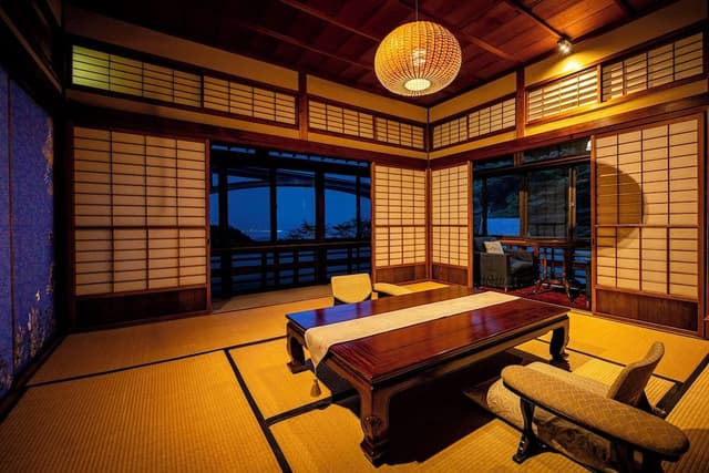 Japanese-Style Special Deluxe Room (with "air weave" mattress and Hot Spring Bath)