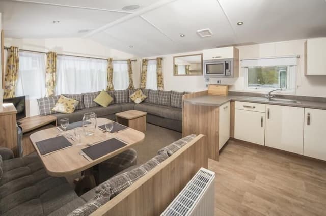 2 Bedroom Silver Caravan