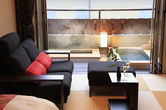 [Annex]A Deluxe Twin with Open-Air Bath, Dinner included, Non Smoking (No one under 13 is admitted)