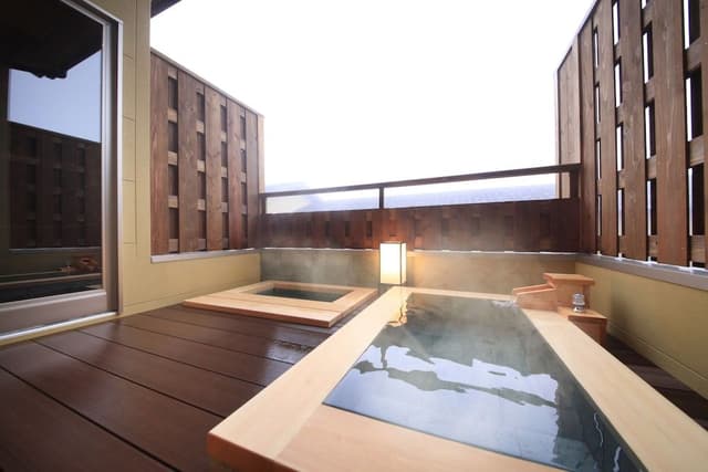 [Annex]A Deluxe Twin with Open-Air Bath, Dinner included, Non Smoking (No one under 13 is admitted)
