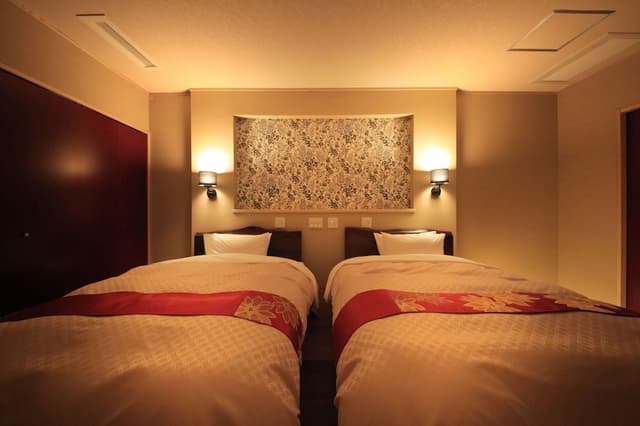 [Annex]A Deluxe Twin with Open-Air Bath, Dinner included, Non Smoking (No one under 13 is admitted)