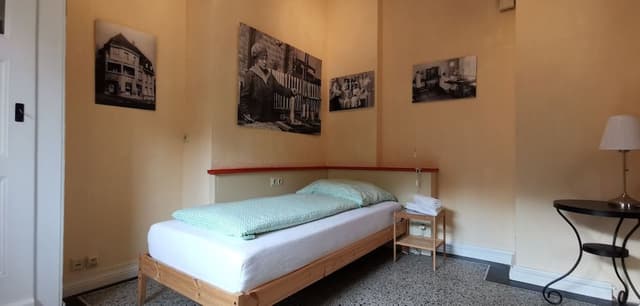 Basic Single Room, 1 Twin Bed, Shared Bathroom
