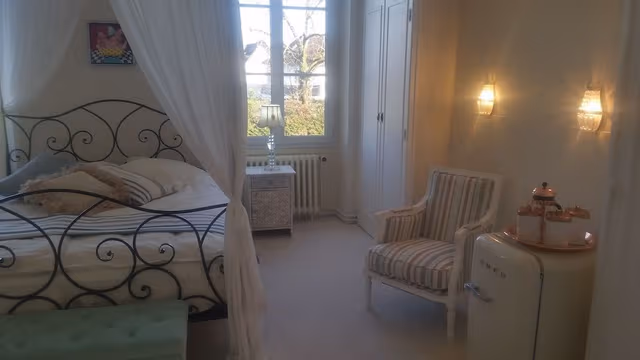 Deluxe Suite, 1 Double Bed, Garden View, Garden Area