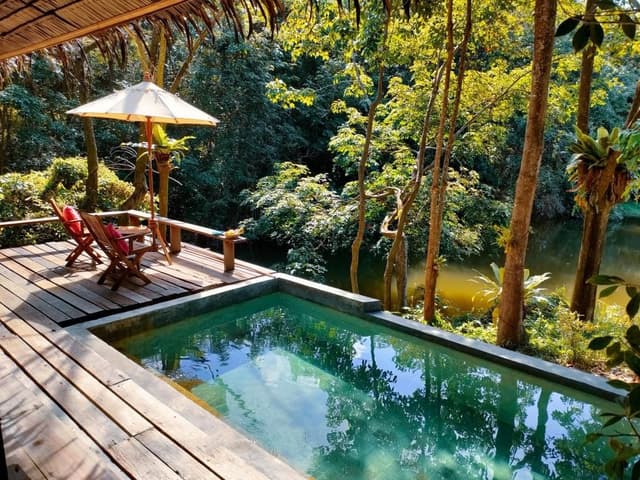 Waterfront Forest Bungalow