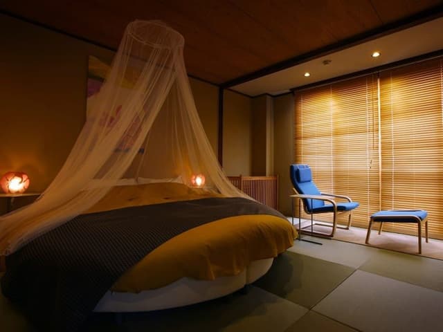 Japanese Style Double Bed Room, Shared Bathroom - AKEBONO, Non-smoking