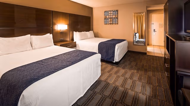 Standard Room, 2 Queen Beds, Accessible, Refrigerator & Microwave