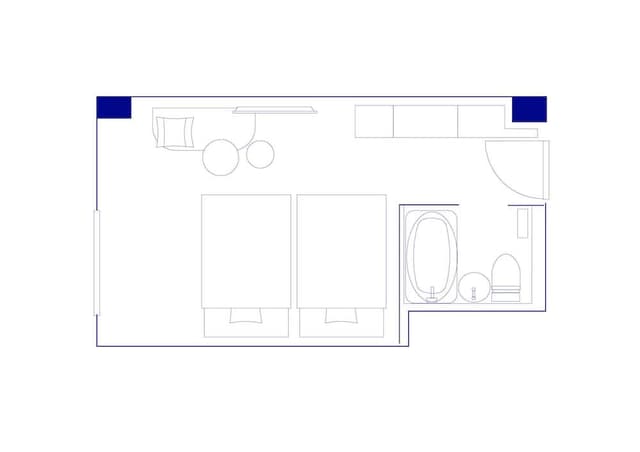 [Club Lounge Access Included] Executive Twin Room, 2 Twin Beds