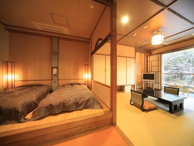 Japanese Style Room with Private Open-air Bath New Building