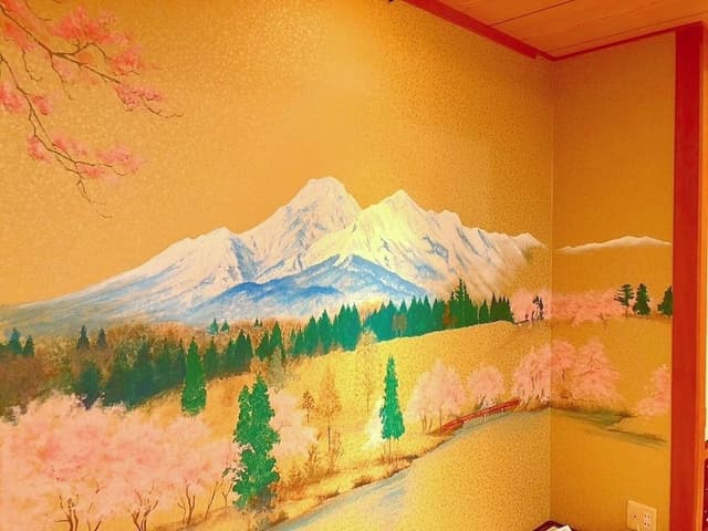 [Painting Special Room] Japanese Style Non-Smoking 12.5+3 Tatami (Mountain View, Run of the House)